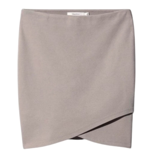 Aritzia Dresses & Skirts - Aritzia Talula Skirt Micro Mini Fairy Y2K Small Dainty Stretch Feminine Taupe